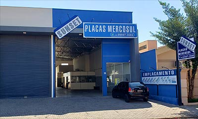 Placas Mercosul